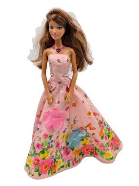 Barbie In The Diamond Castle Princess Alexa Doll Light Up Necklace Tested Mattel